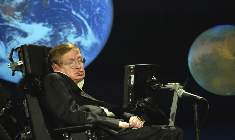 Stephen Hawking NASA 50th