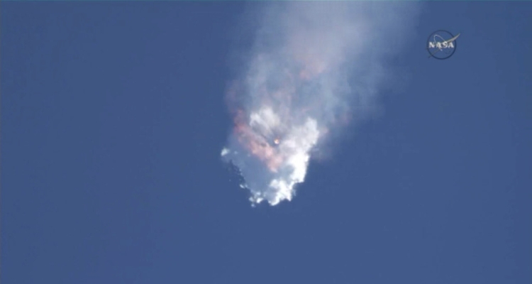 Megsemmisült a Dragon CRS-7