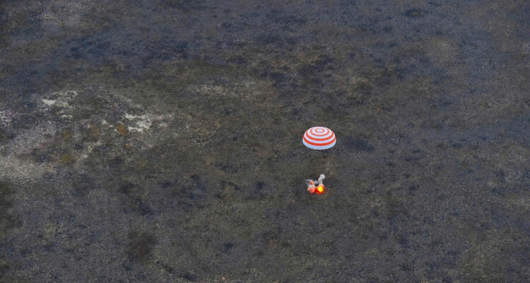 Soyuz TMA-16M landolás