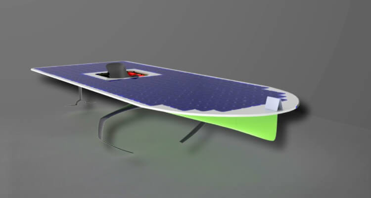 BME Solar Boat Team versenyhajó
