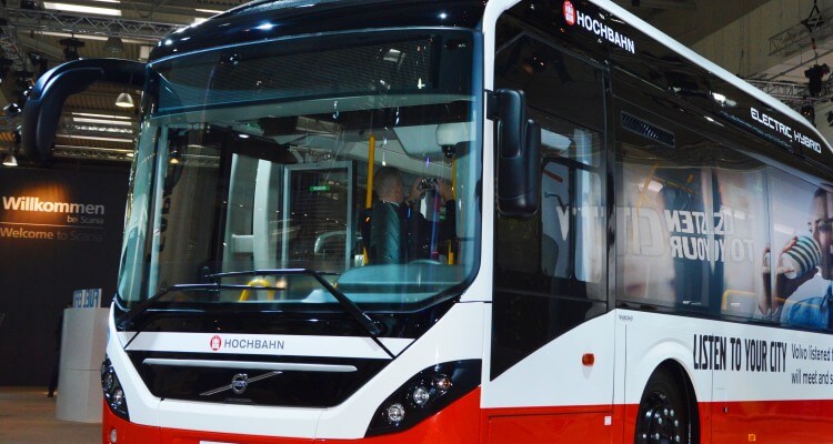 Volvo 7900 elektromos hibrid busz