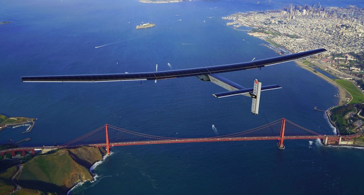 solar impulse az egyesült államok felett